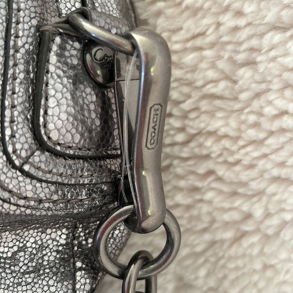 Coach Metallic Studded Shoulder Bag - Picture 4 of 11